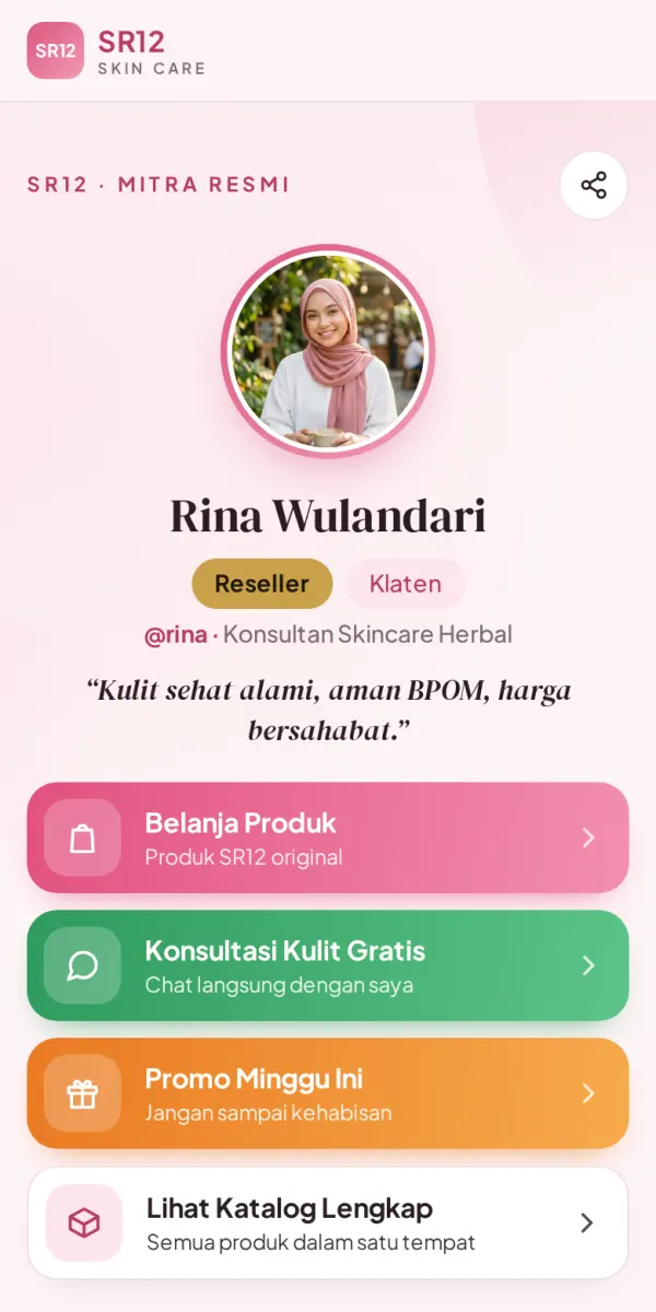 Biolink Bunda sudah jadi!
